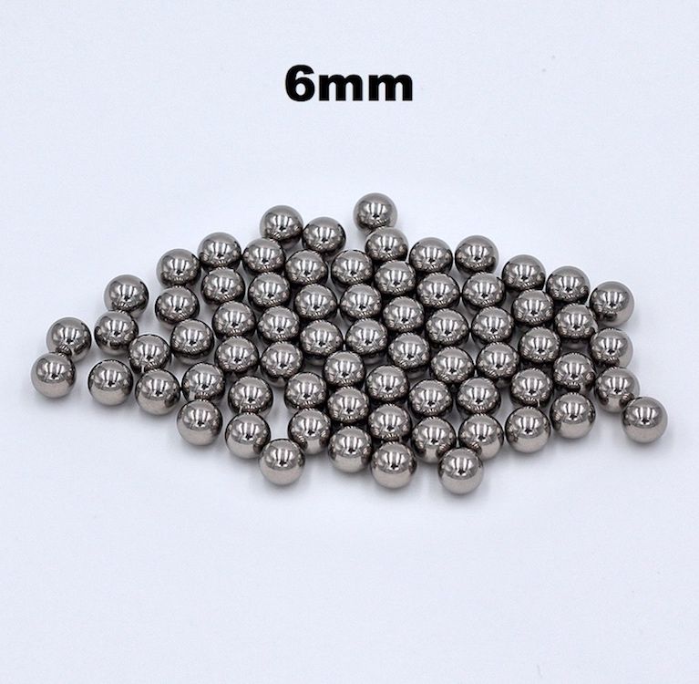 2020 6mm Chrome Steel Bearing Balls G16 Hardened AISI 52100 100Cr6