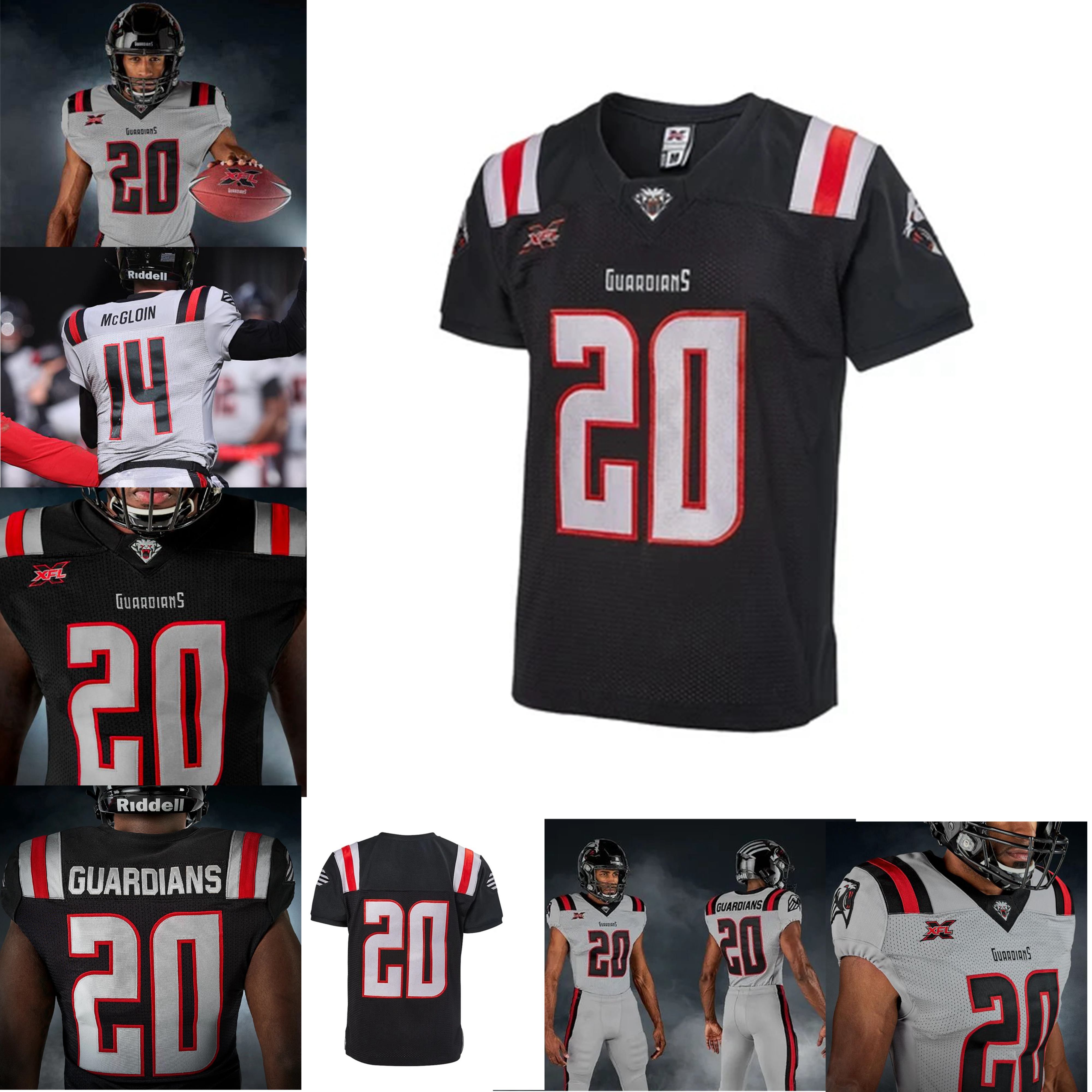 xfl guardians jersey
