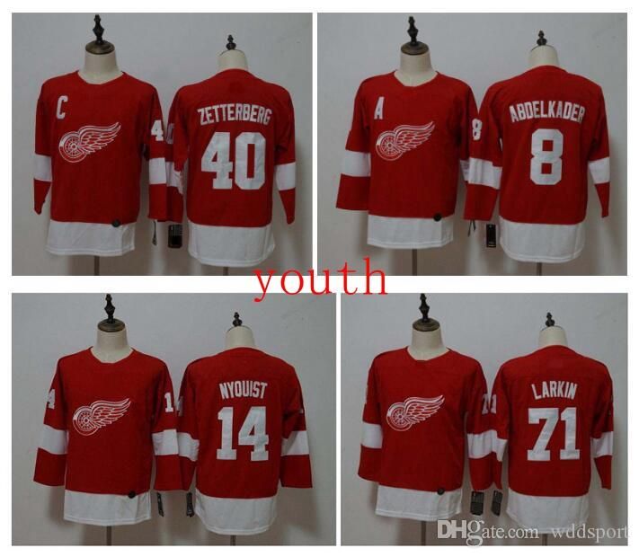 detroit red wings jersey kids