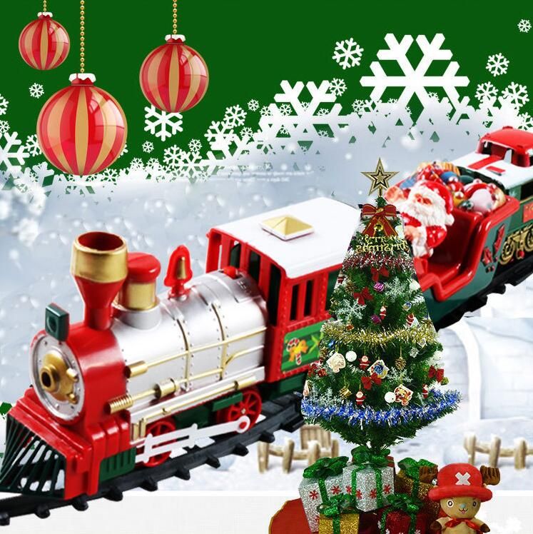 christmas electric train