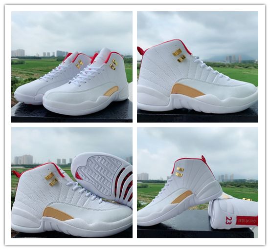 red white and gold 12s