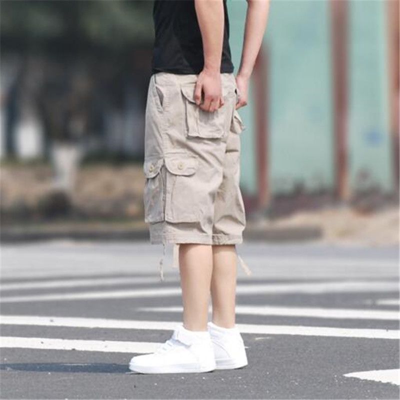 Bermudas largas de carga para hombre pantalones cortos holgados de  camuflaje, de cintura elástica, de talla grande y flojos, disponible en  Tallas grandes(#Azul cielo) | Linio Colombia - GE063FA1E55FVLCO