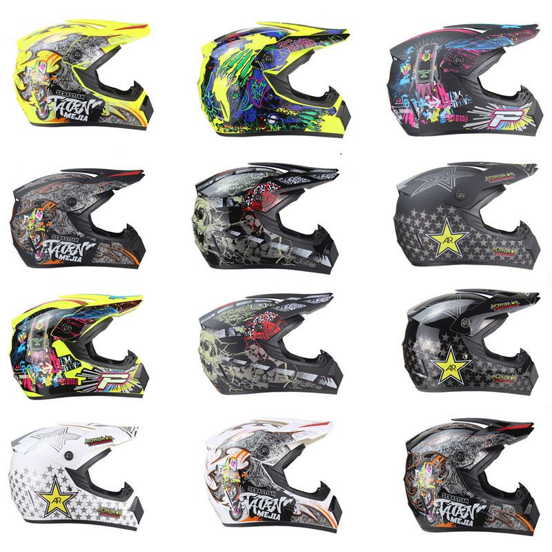 motocross racing helmets
