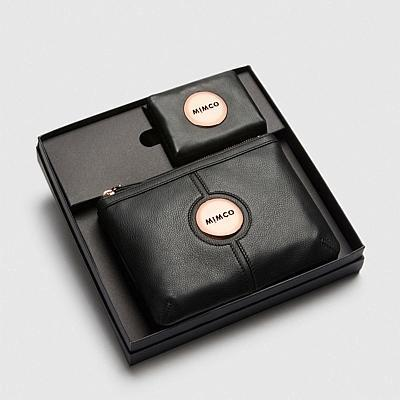 mimco leather bolsa