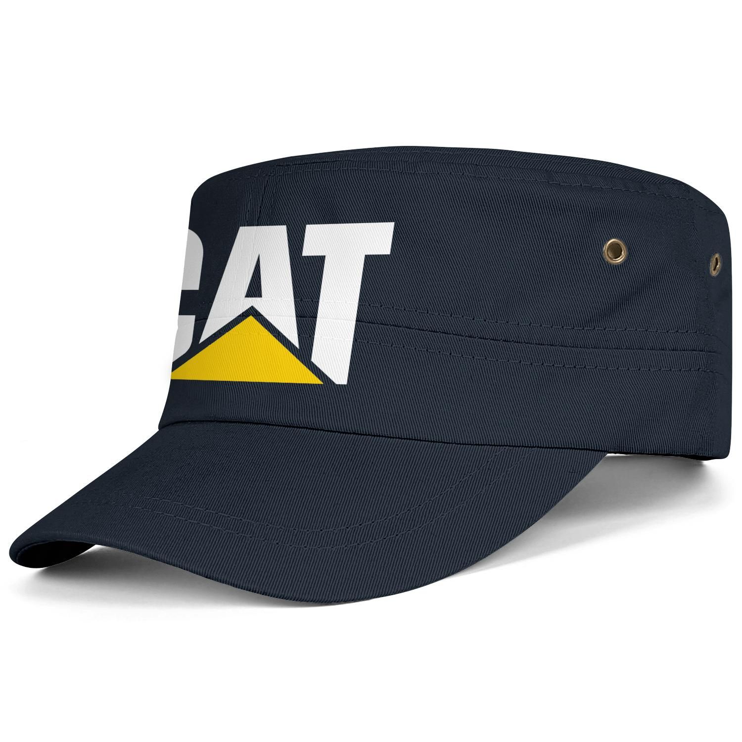 Caterpillar Logo Mens Womens Mesh Back Running Trucker Hat Travel Summer Hats