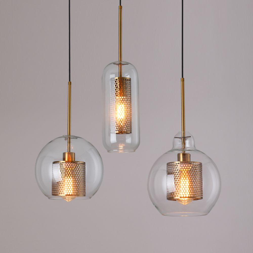 Loft Modern Led Pendant Light Glass Ball Hanging Lamp Kitchen Light Fixture Dining Hanglamp Living Room Luminaire From Departuremary 62 94 Dhgate Com