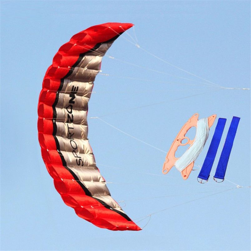 2020 2.5m Dual Line Parachute Kite Software Paragliding Beach Stunt