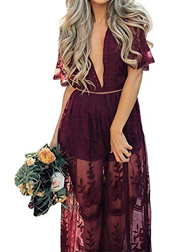 plus size lace romper dress
