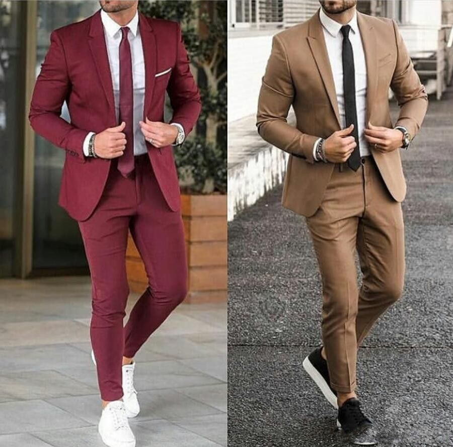 burgundy suit shoes