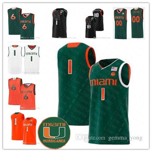 miami hurricanes basketball jersey throwback