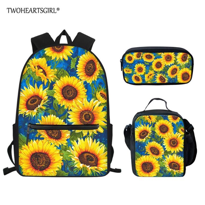sunflower backpacks for school