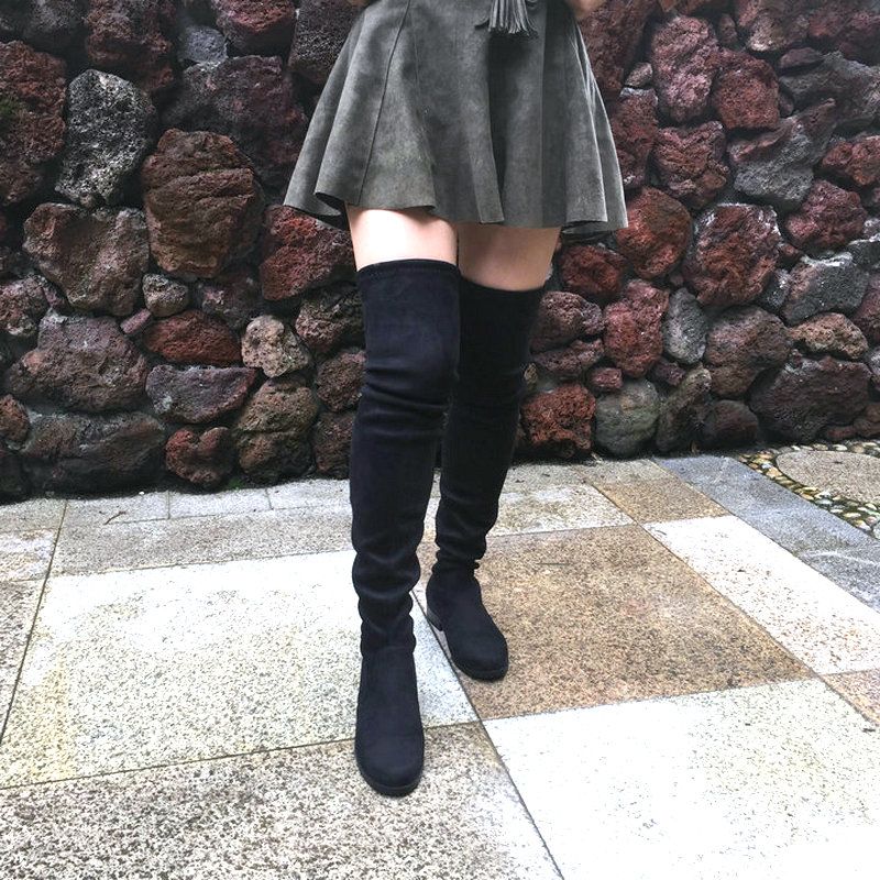 geox over the knee boots