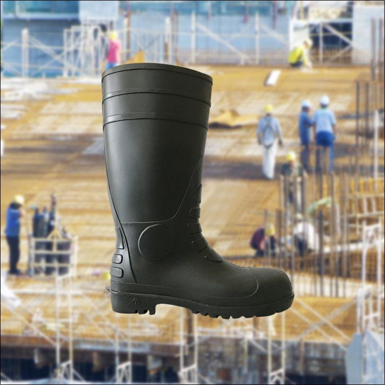 Compra Botas De Seguridad PVC Cabeza De Acero Para Hombre Bota De Lluvia  Seguro Laboral Alto Tubo Anti Ácaro Anti Piercing Desgaste Ácido Y Álcali  Lluvia Arranque Antideslizante Barato | Entrega Rápida