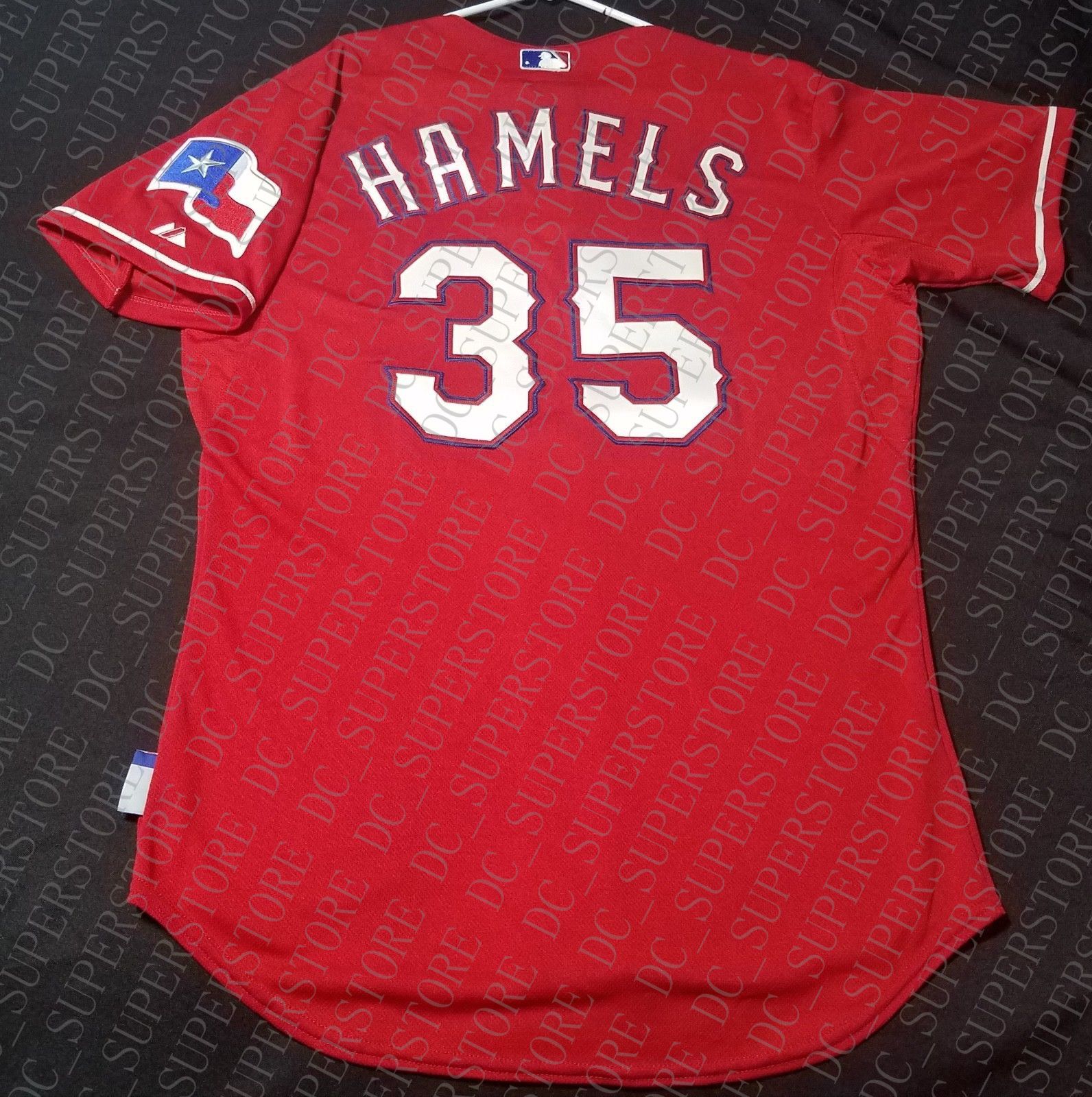 cole hamels jersey number