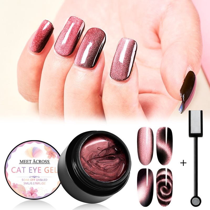 Magnet Nail Gel Polish 5d Cat Eye Uv Gel Nail Polish Magnetic Chameleon Manicure Soak Off Starry Sky Uv Gel Nail Polish Nails Art From Hisweet 13 14 Dhgate Com