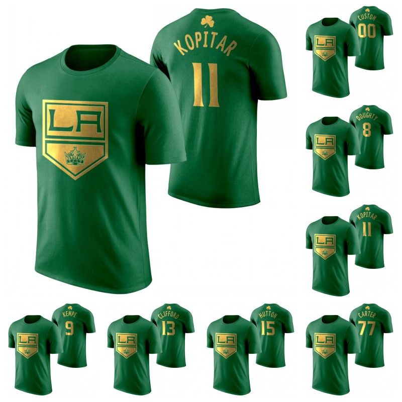 los angeles kings st patrick's day jersey