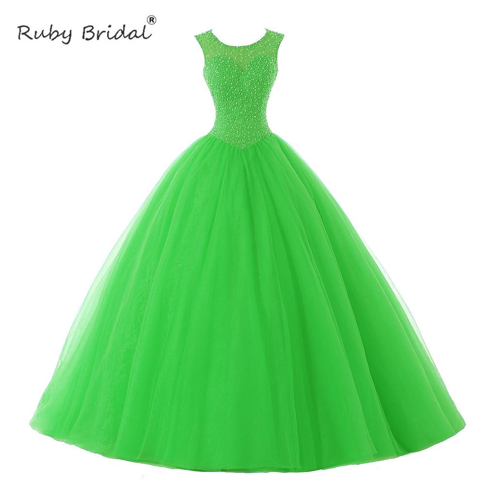 ruby red quinceanera dresses