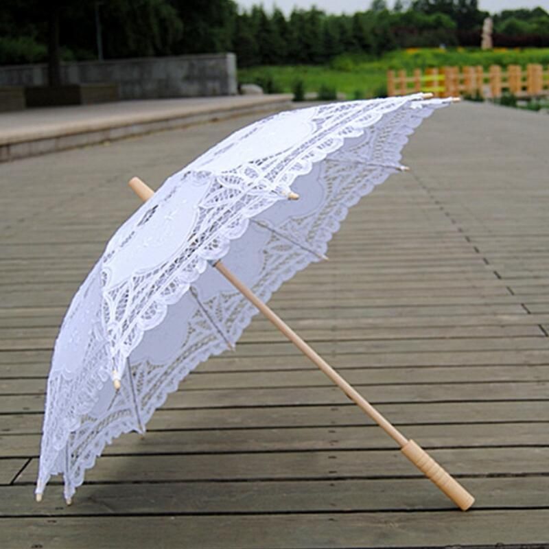 10 / Sombrillas De Encaje Elegantes Paraguas Nupcial De Boda es Disponibles LX6182 De € | DHgate