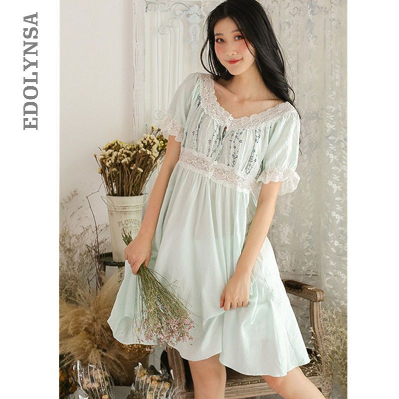 knee length nightdress