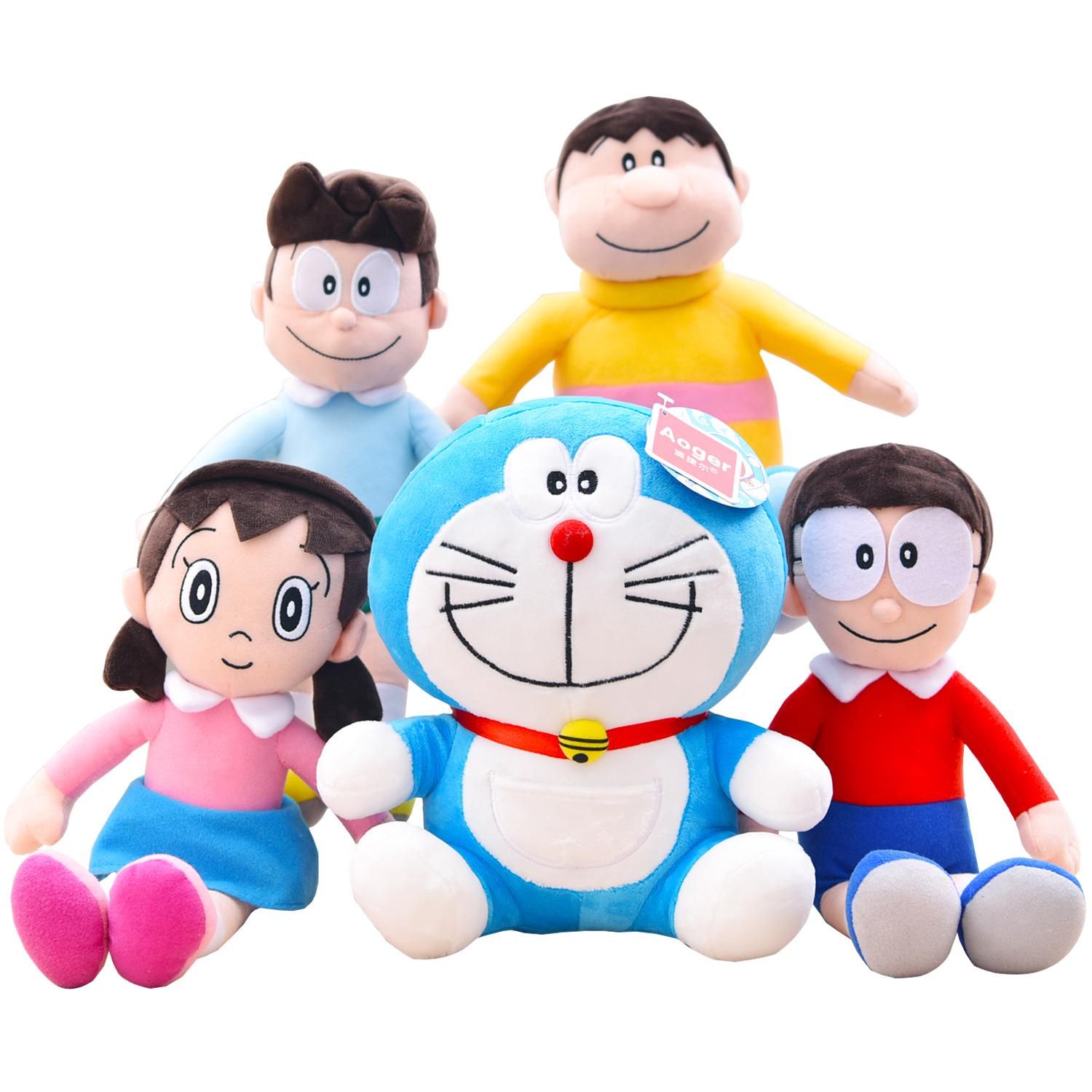 Grosshandel Doraemon Minamoto Shizuka Nobita Nobi Kuscheltier Sammeln Pluschtiere Kissen Auto Dekoration Niedlich Valentinstag Geschenke Heisses Spielzeug Puppen Von Handtoy 38 3 Auf De Dhgate Com Dhgate