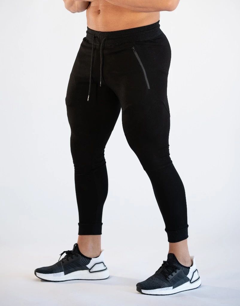 polyester fabric track pants