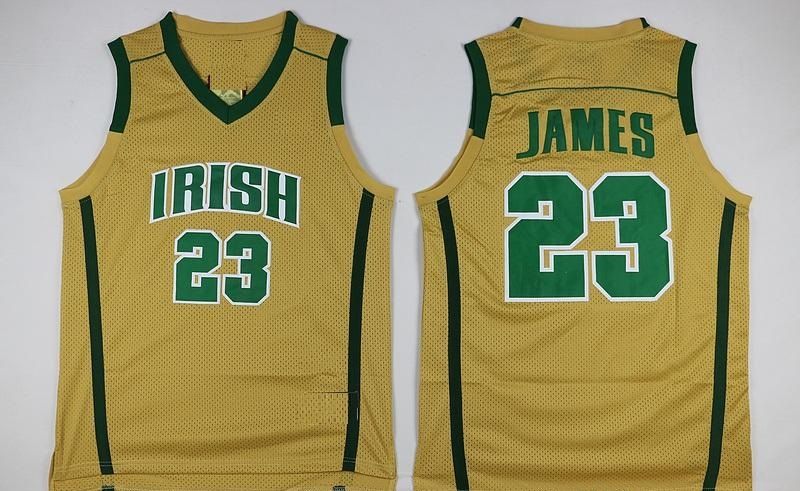 Lebron James High School Jersey - St Vincent St Mary – Jersey Junkiez