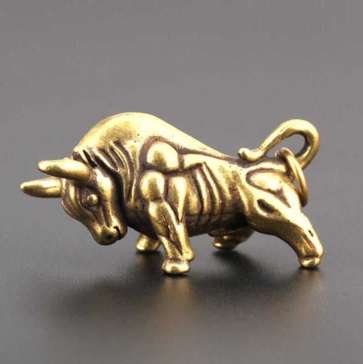 Solide Brass Small Dog Figurine Decoration ornament