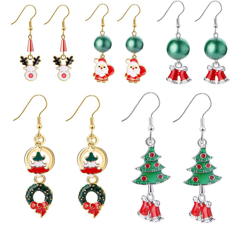 boucles d'oreille de noel boucles d'oreille de noel