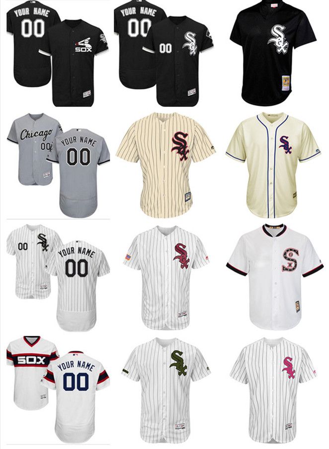 majestic white sox jersey