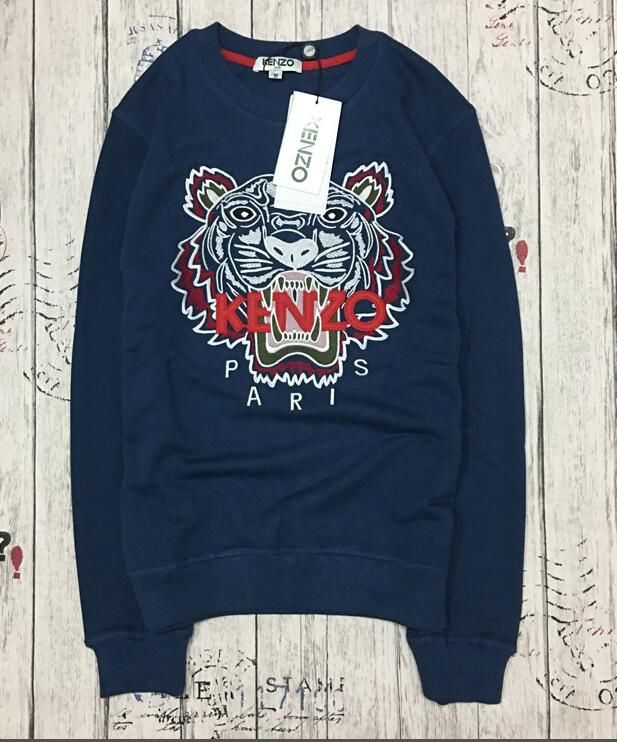 kenzo jumper mens blue