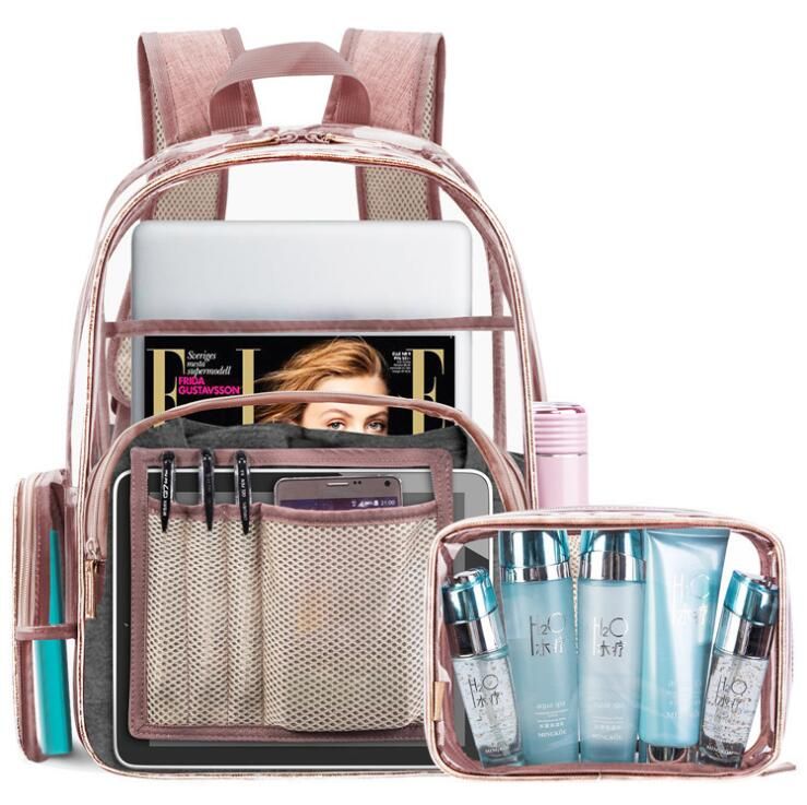 clear fashion backpack