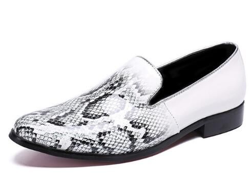 mocassim masculino branco