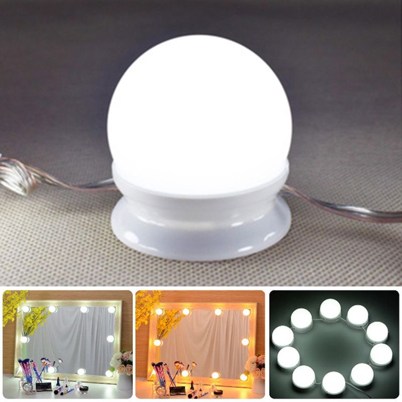 Hollywood Style Led Vanity Mirror Lights Kit With Dimmable