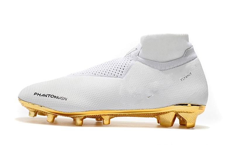 rueda terciopelo Emoción NIKE Nueva llegada de oro blanco zapatos de fútbol al por mayor Ronaldo CR7  zapatos de