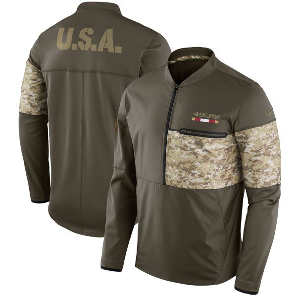 salute to service 49ers hoodie