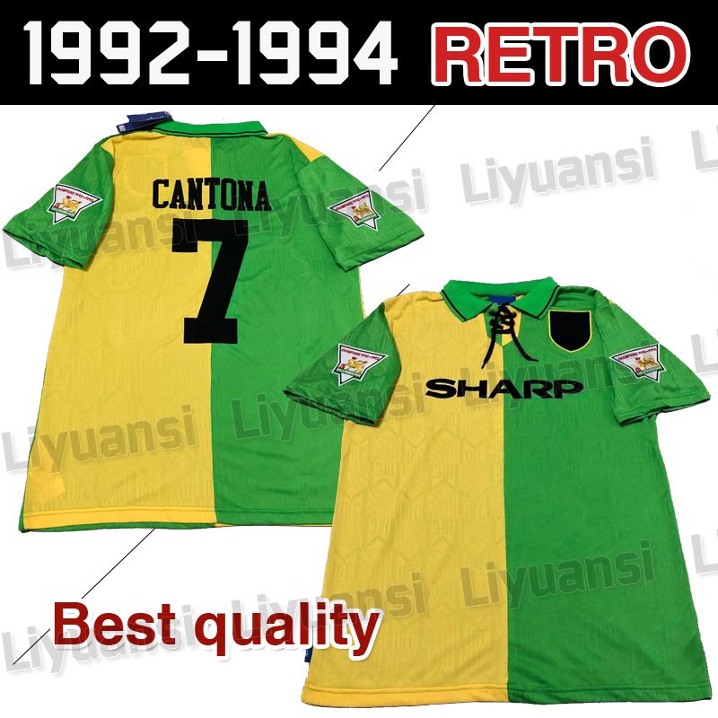 2020 Cantona Hughes Giggs Ince Retro Manchester 1992 1994 United 3rd Football Shirt 92 94 Vintage Soccer Jersey Classic Antique Man Utd Camiseta From Liyuansi 23 84 Dhgate Com
