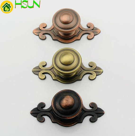 Grosshandel Antike Bronze Kupfer Dresser Drawer Pull Griffe Knob