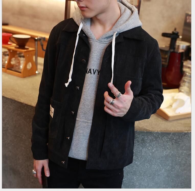 Compra Chaqueta Juvenil Para Hombre Chaqueta De Abrigo Moda De Europa Y  América Retro Traje De Cuello De Un Solo Pecho Barato | Entrega Rápida Y  Calidad | Es.Dhgate
