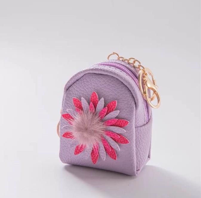 Fashion Print Coin Purse Makeup Bag Zip Canvas Purse Wallet Pocket Handbag