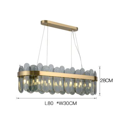 L80cm سقف دخان رمادي