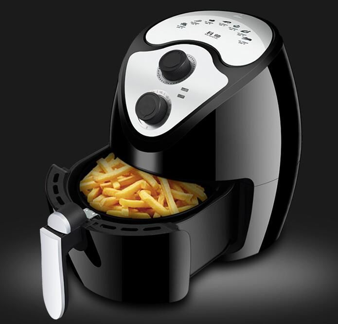 Compra Aire Freidora 2.6L 1300W 1300 Vatios Eléctrico De Aire Caliente Horno  Freidoras Sin Aceite Antiadherente Olla Para Freír, Asar, Asado A La  Parilla, Hornear Barato | Entrega Rápida Y Calidad | Es.Dhgate