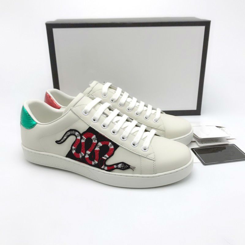 Gucci Sneakers Ace Shoes Luxury Designer Shoes Cuero De Fresa Zapatillas De  Deporte Ocasionales Abeja, Flores Tigres Dragon De Frutas Hombres Y Mujeres  Zapatillas Por Many_shoes, 140,99 € | Es.Dhgate.Com