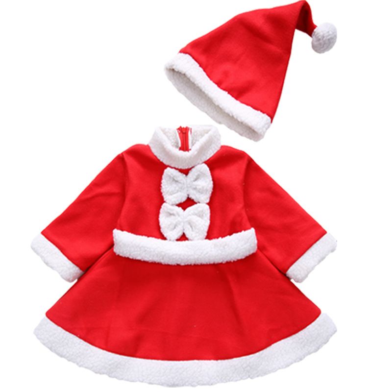 Foto Di Natale Neonati.Acquista Vestiti Della Neonata Babbo Natale Costume Di Natale E Capodanno Bambini Copre Gli Insiemi A 11 23 Dal Wuzan123 Dhgate Com