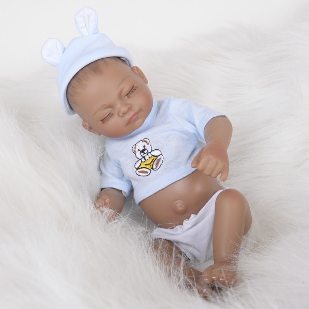 silicone reborn baby african american