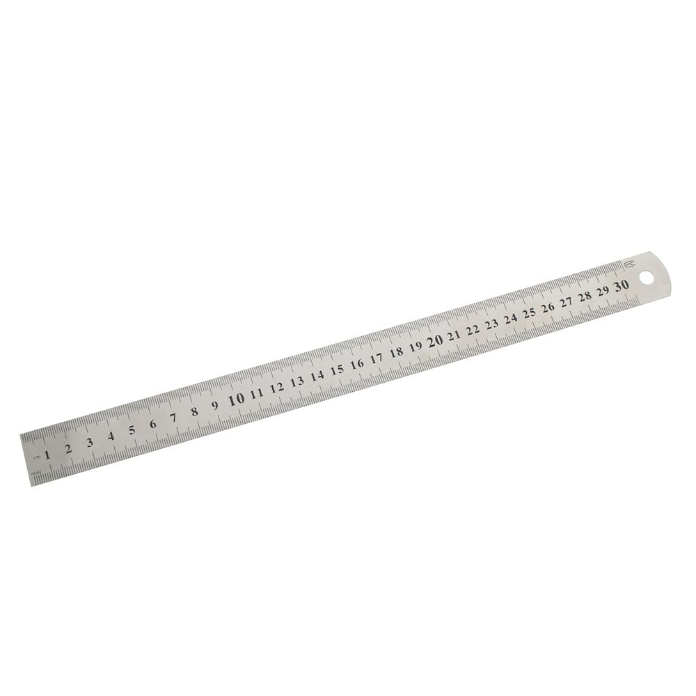 Straight Ruler Gauging Stainless Steel 15cm Double Sided Measuring Tools