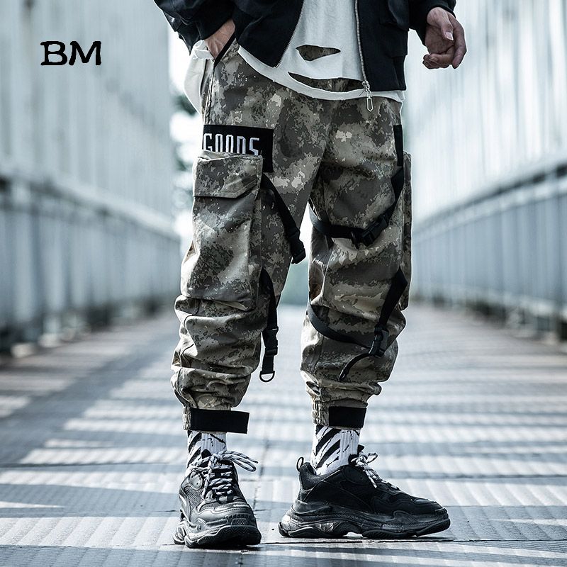 Camo techwear pants Clearance