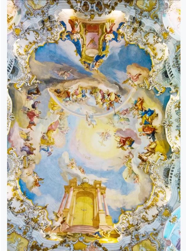 最良で最新のbrand 3dゼニス壁画カスタム写真天井の壁紙かわいい天使数字ヨーロッパスタイルのエデン天井ゼニス室内装飾壁画をご購入ください Dhgate