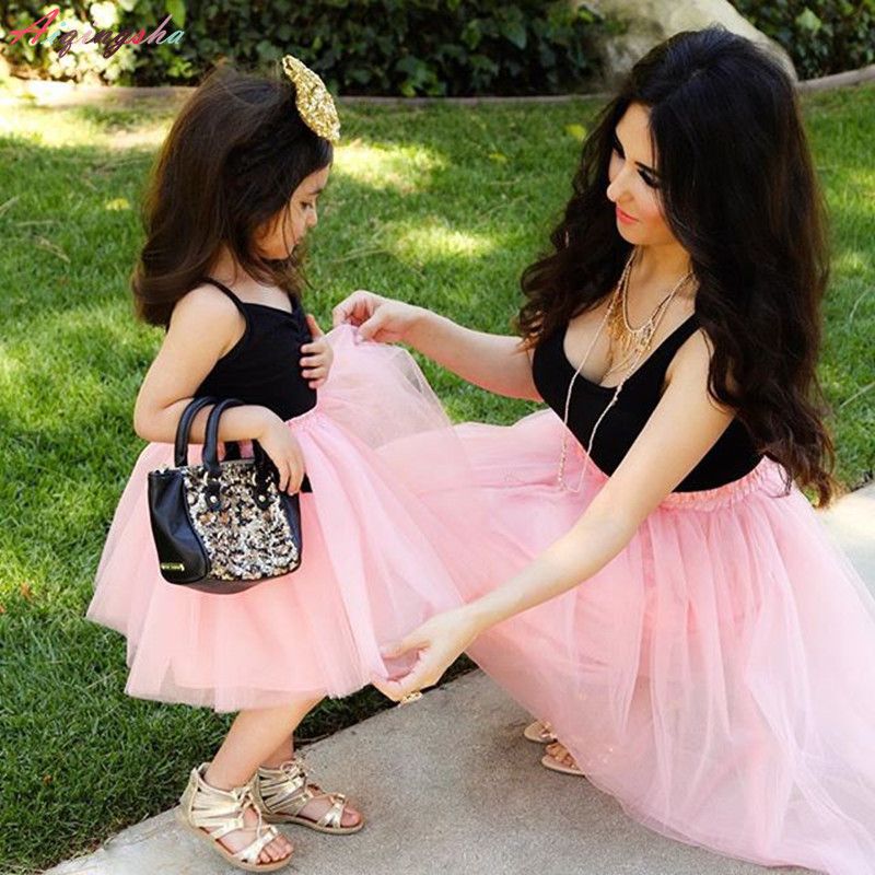 mom and daughter tutu dress