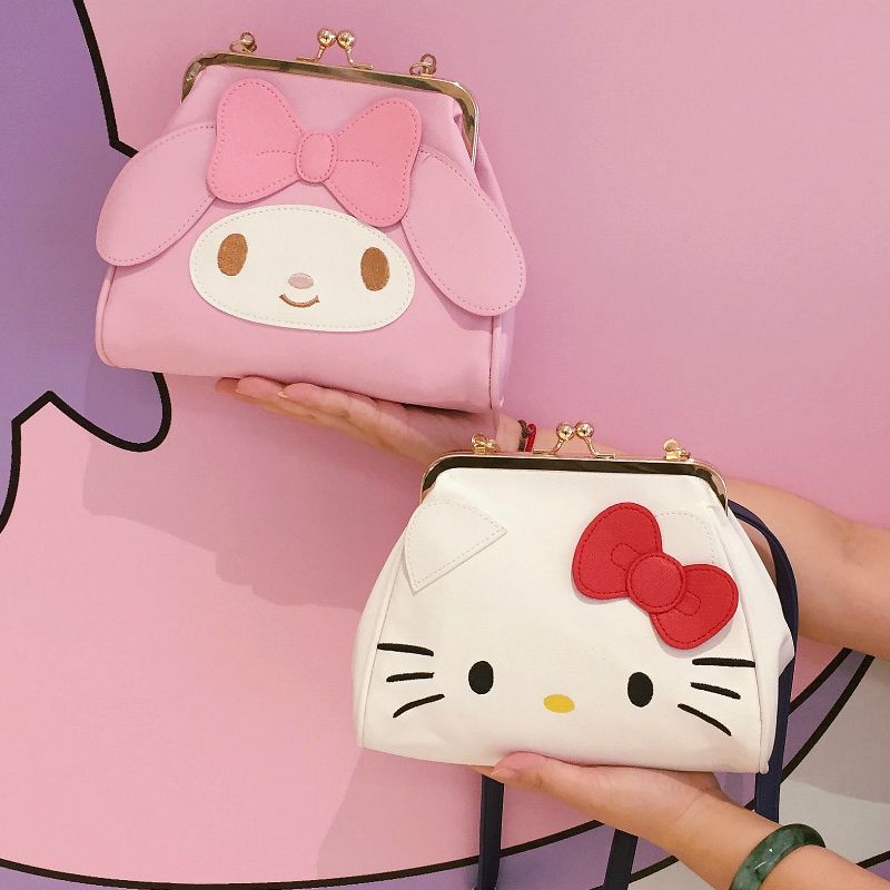 Bolso de las mujeres bolso de la historieta linda de la historieta del hombro del hombro y Rosa roja Bolso de las mujeres bolso de la historieta linda de la historieta del hombro del hombro y Rosa roja