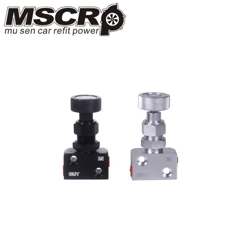 Brake Proportion Valve Adjustable Prop Brake Bias Adjuster Racing Lever Black